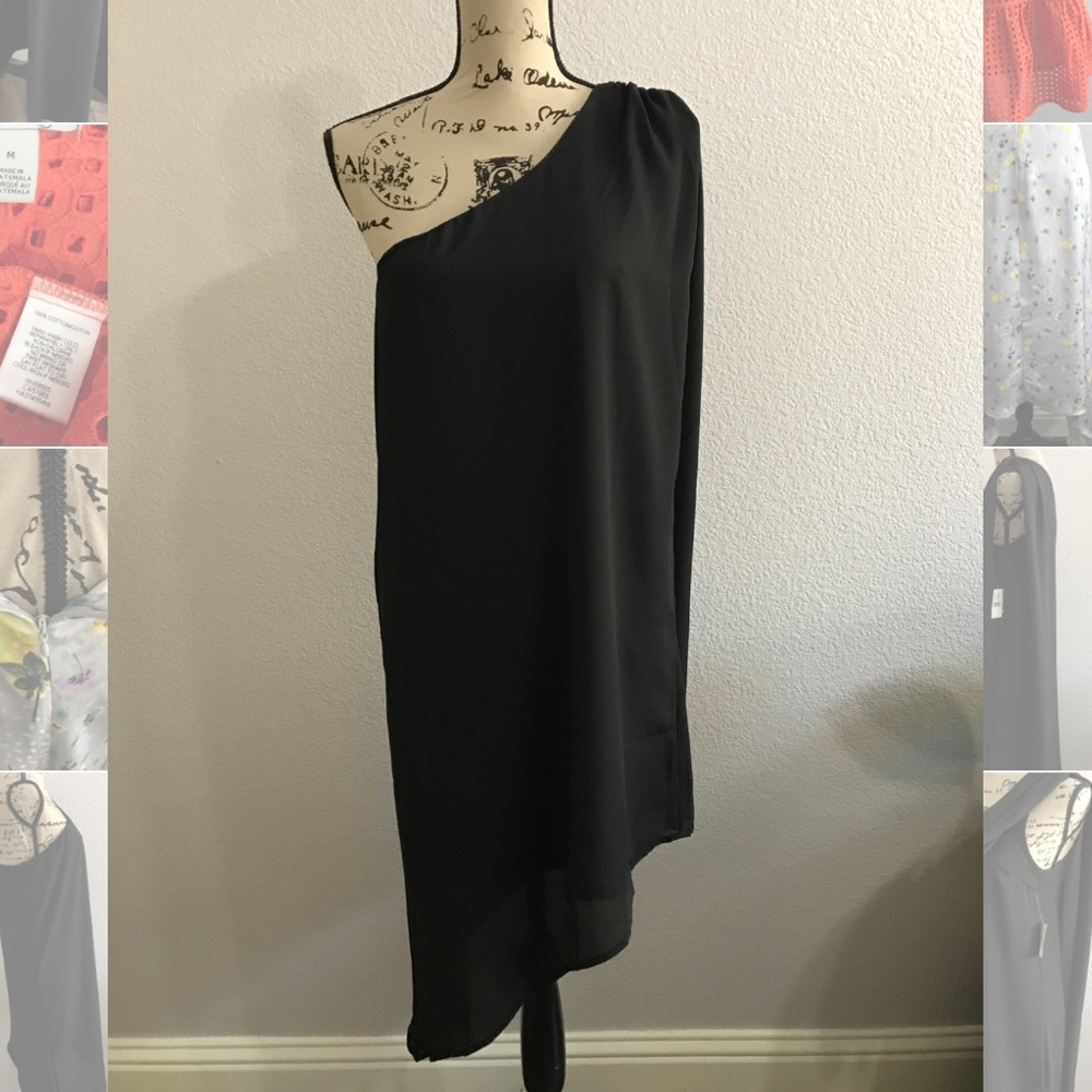 Dee elly small one shoulder shift dress